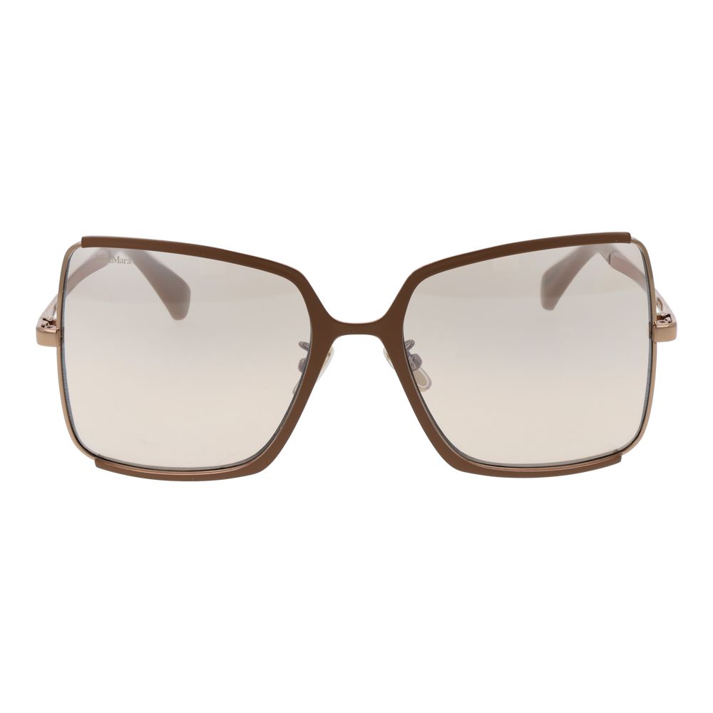 Max Mara Metal Sunglasses in Brown