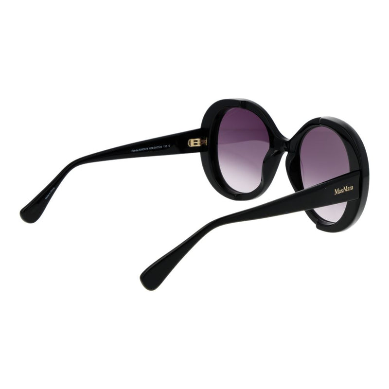 Max Mara Acetate Sunglasses in Black