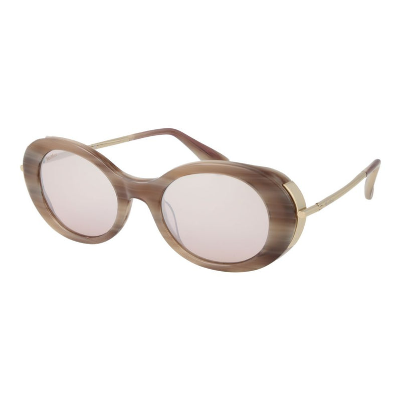 Max Mara Acetate Sunglasses in Beige