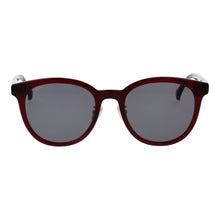 Lunettes de soleil en acétate Max Mara bordeaux