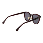 Lunettes de soleil en acétate Max Mara bordeaux