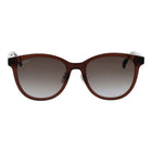 Lunettes de soleil en acétate Max Mara marron
