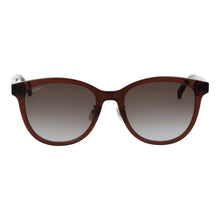 Lunettes de soleil en acétate Max Mara marron