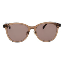 Lunettes de soleil en acétate Max Mara marron