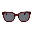 Lunettes de soleil en acétate Max Mara bordeaux
