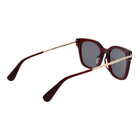 Lunettes de soleil en acétate Max Mara bordeaux