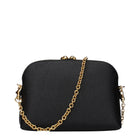 Dolce & Gabbana — Sac Bandoulière en Cuir Grainé Noir