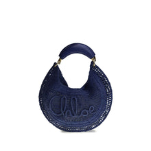 Sac Hobo Summer Banana en Raphia et Cuir de Veau