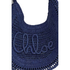 Sac Hobo Summer Banana en Raphia et Cuir de Veau