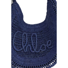 Sac Hobo Summer Banana en Raphia et Cuir de Veau