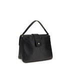 Black Suede Handbag