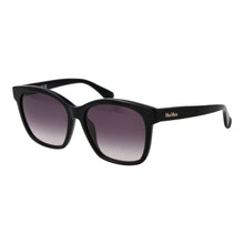Lunettes de soleil en acétate Max Mara noires
