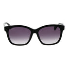Lunettes de soleil en acétate Max Mara noires