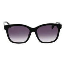 Lunettes de soleil en acétate Max Mara noires