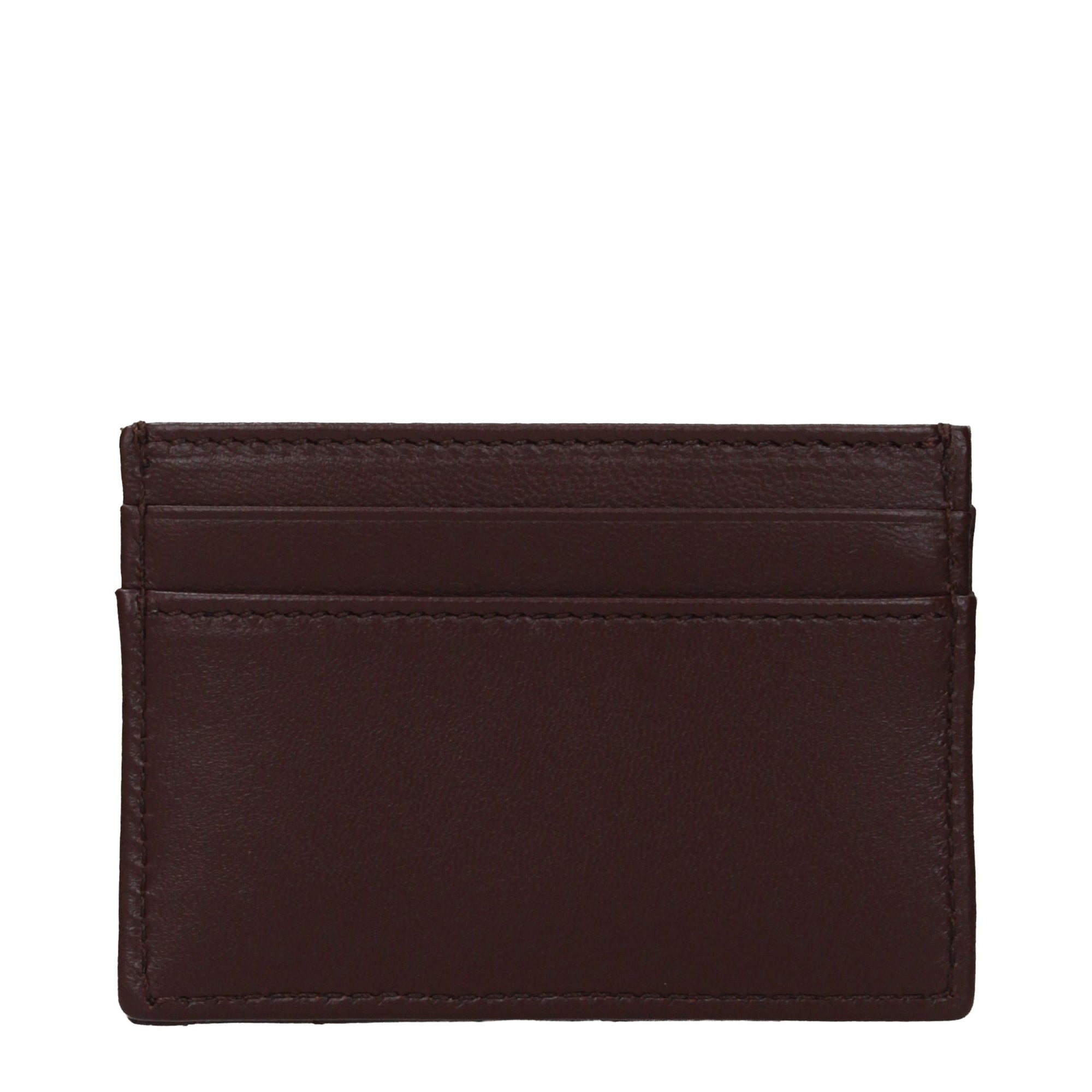 Versace Cardholder in Brown Leather