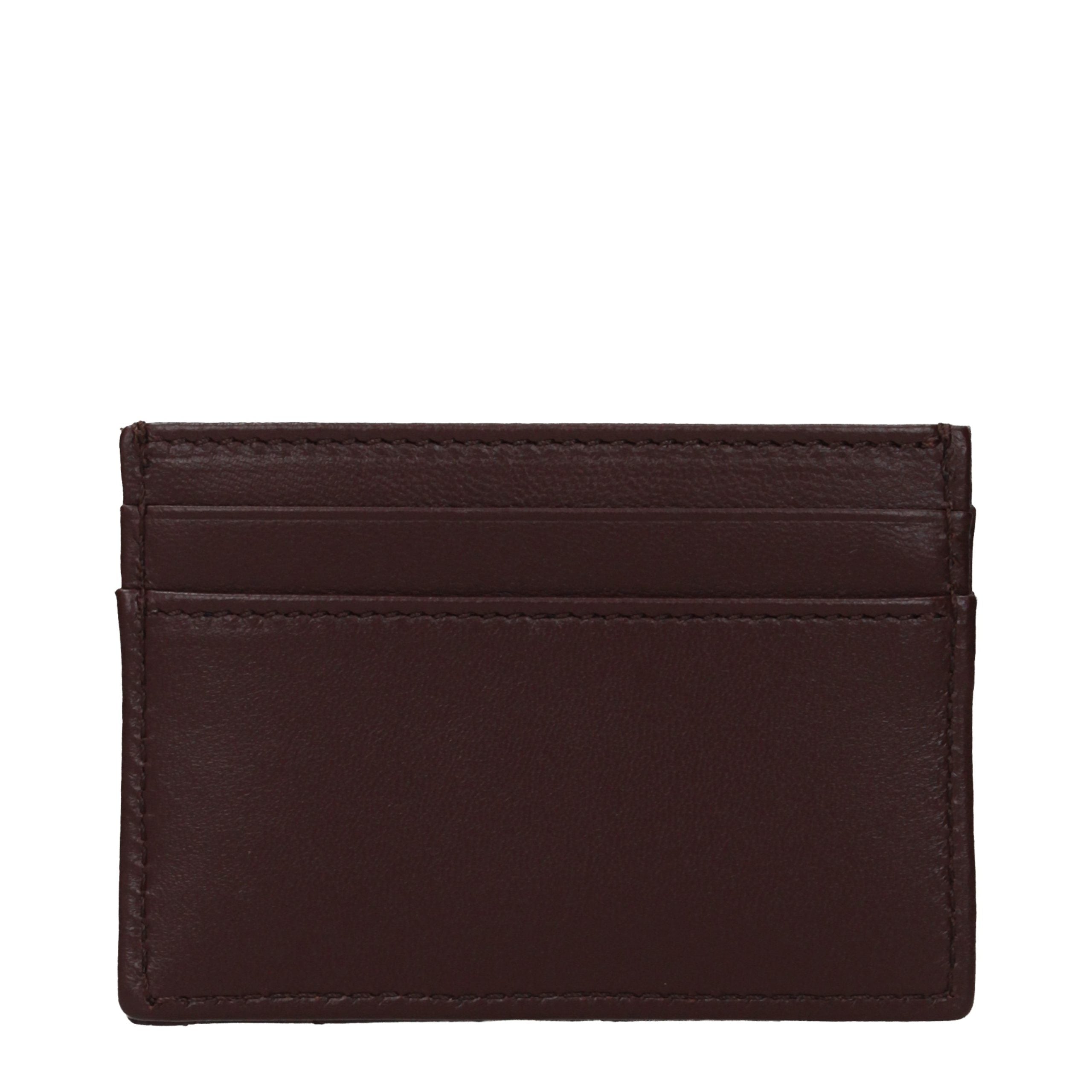 Versace Cardholder in Brown Leather