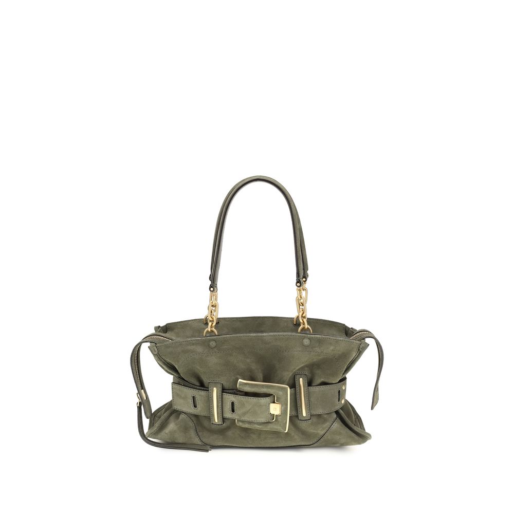 Multicolour Suede Handbag
