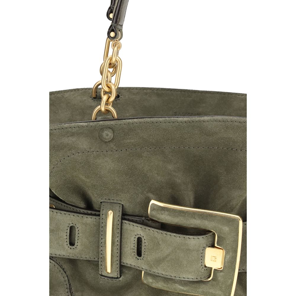 Multicolour Suede Handbag