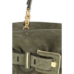 Multicolour Suede Handbag