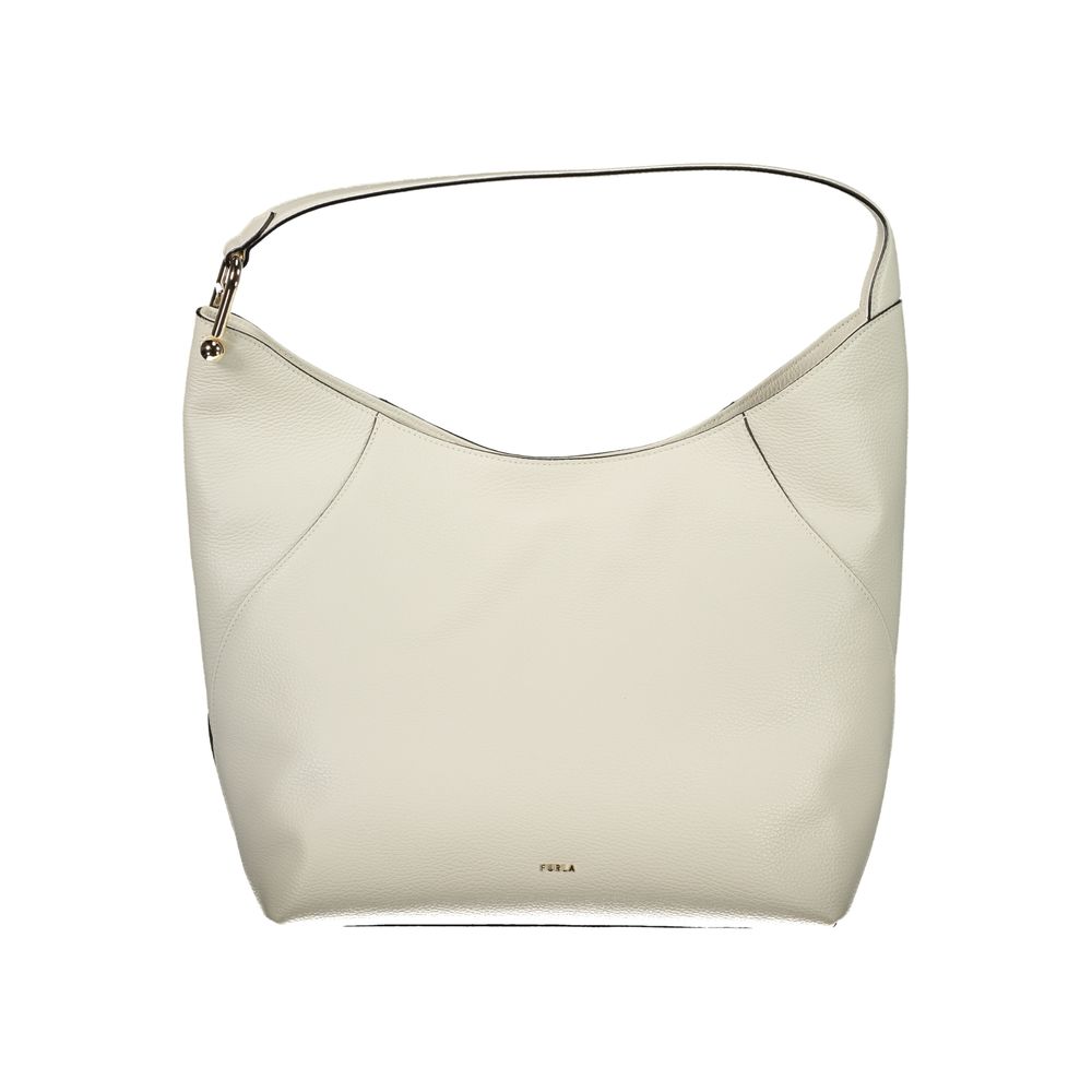 White Leather Handbag