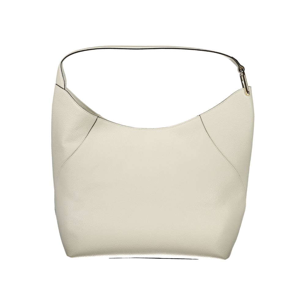 White Leather Handbag