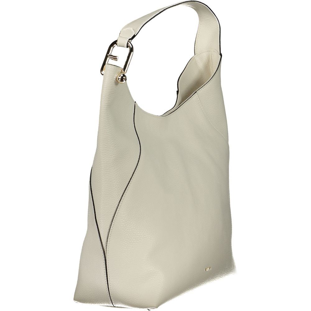 White Leather Handbag