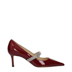 Red Leather Pumps
