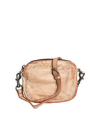 Logo Lambskin Shoulder Bag – Beige