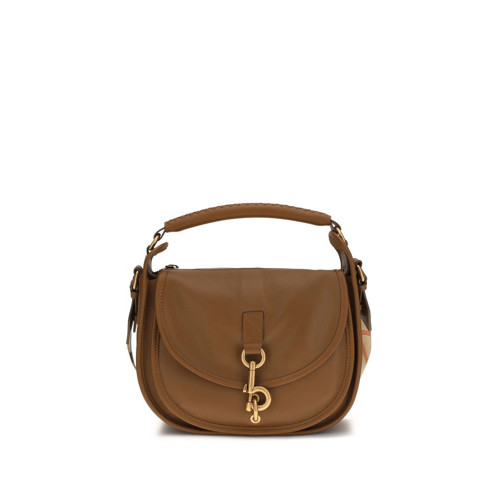 Brown Leather Shoulder Bag