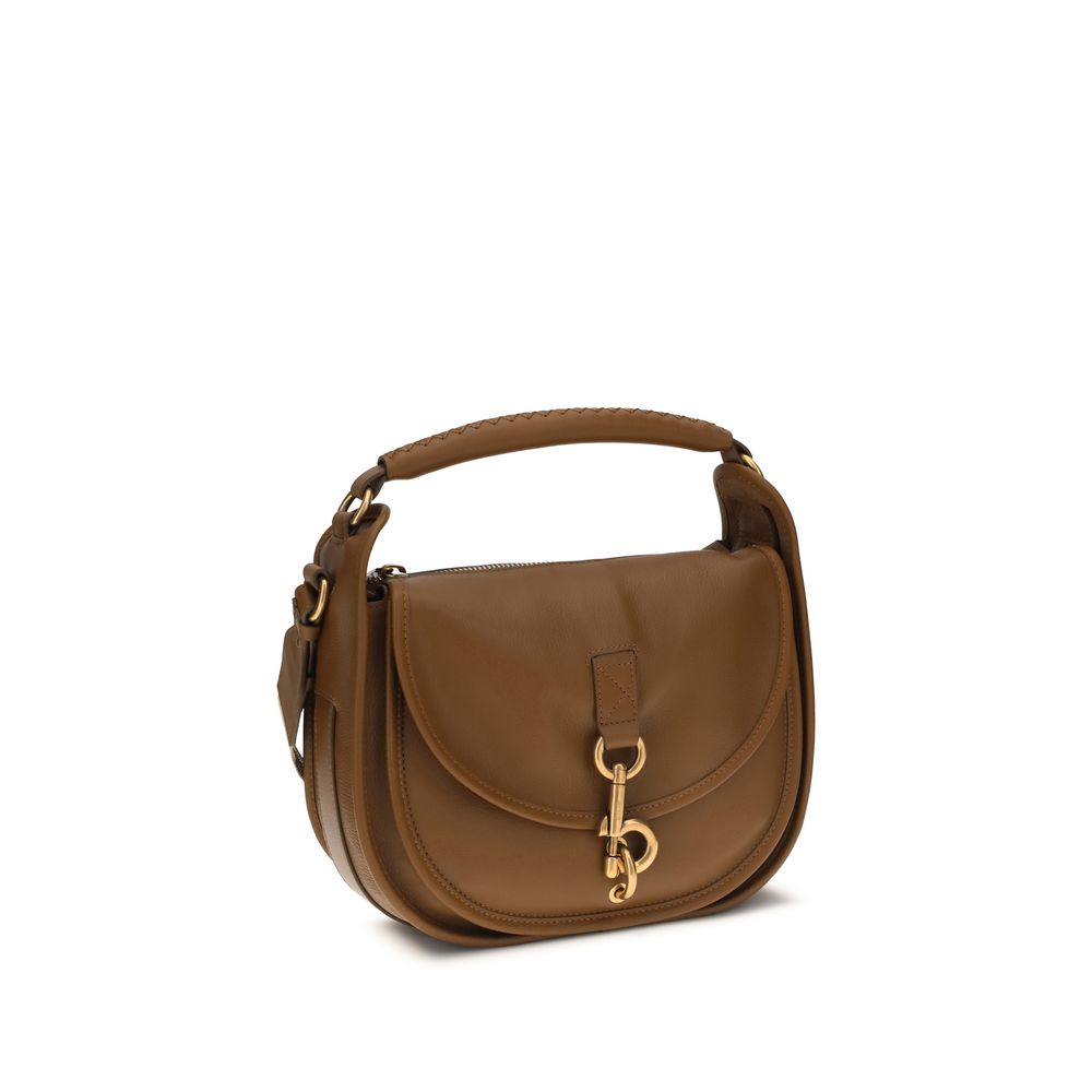 Brown Leather Shoulder Bag