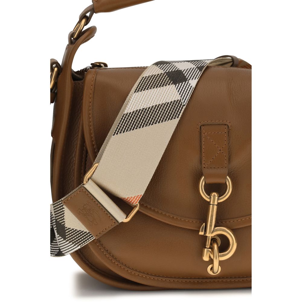Brown Leather Shoulder Bag