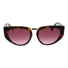Lunettes de soleil en acétate Max Mara marron