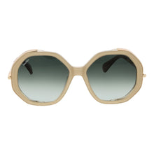 Max Mara Acetate Sunglasses in Beige