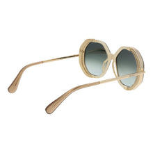 Max Mara Acetate Sunglasses in Beige