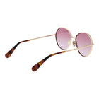 Max Mara Metal Sunglasses in Rose Gold