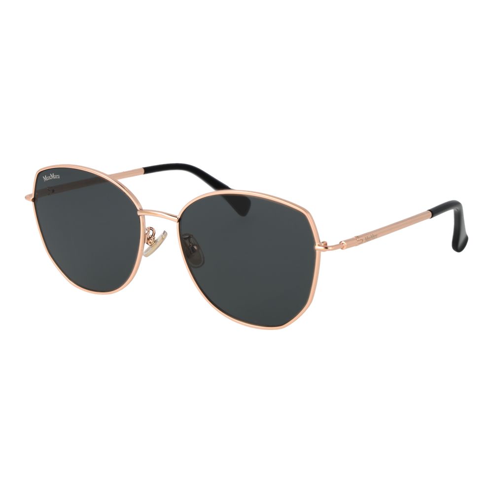 Max Mara Metal Sunglasses in Rose Gold