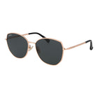 Max Mara Metal Sunglasses in Rose Gold
