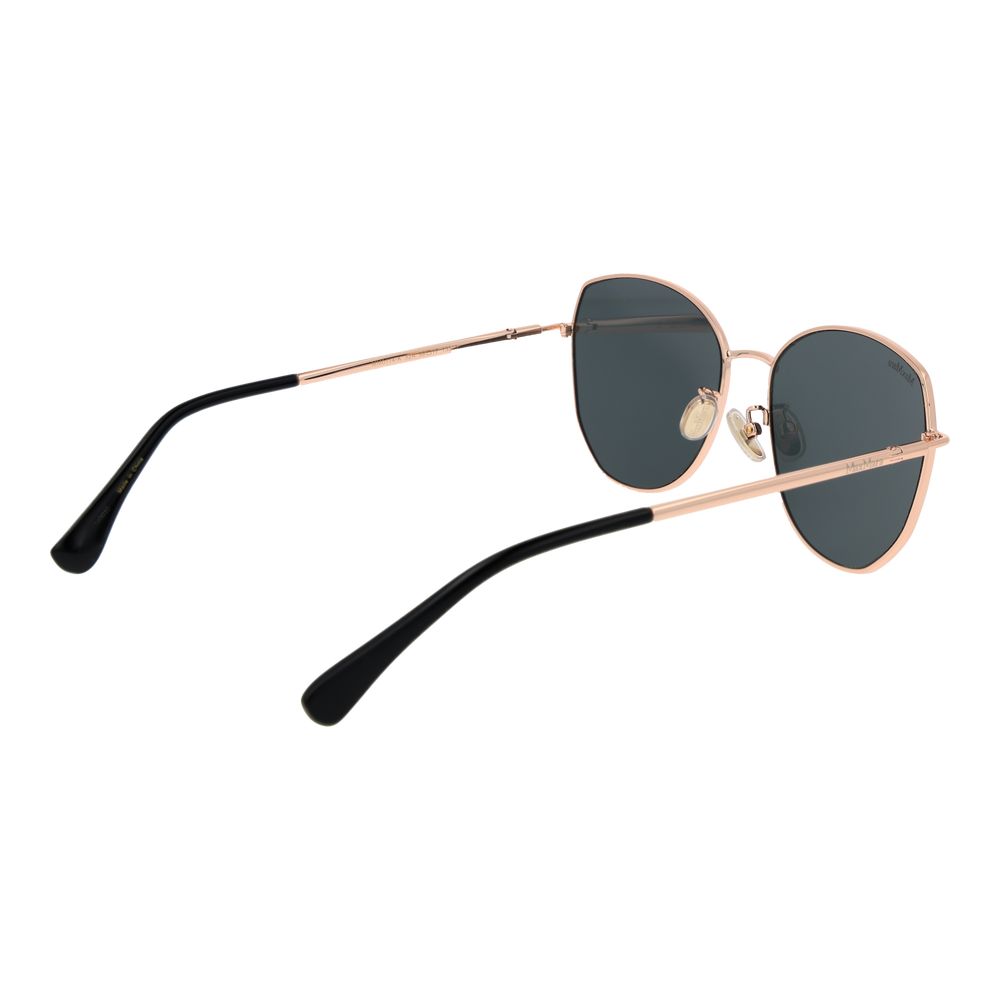 Max Mara Metal Sunglasses in Rose Gold