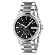 Montre habillée en acier inoxydable Gucci, grise