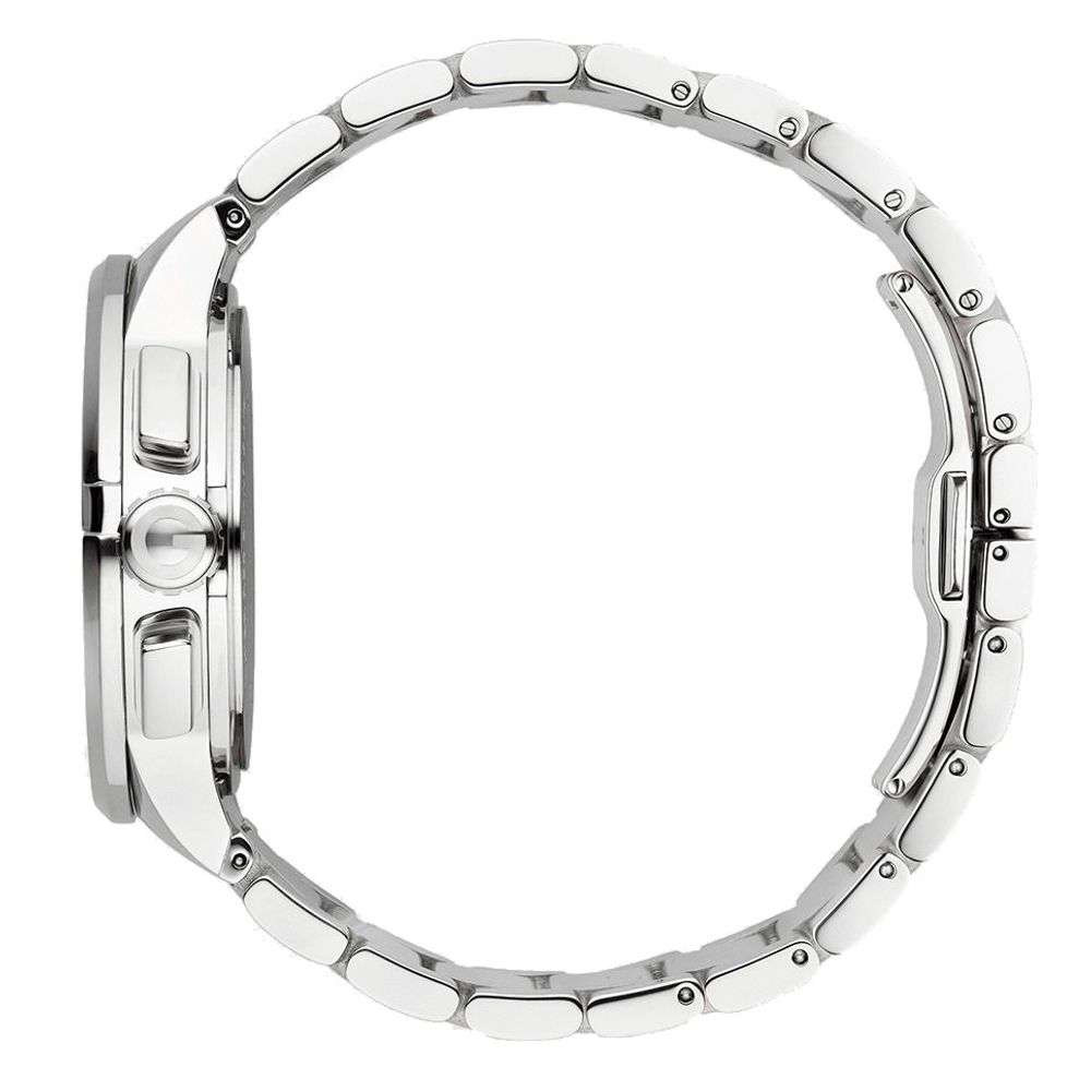 Montre habillée en acier inoxydable Gucci, grise