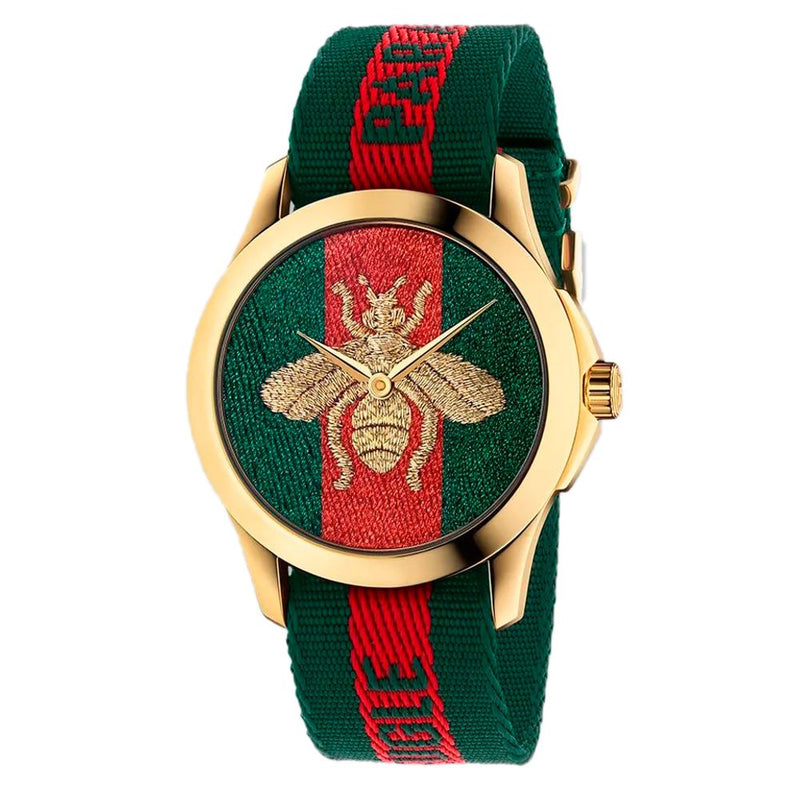 Gucci Nylon Bracelet Watch in Multicolor