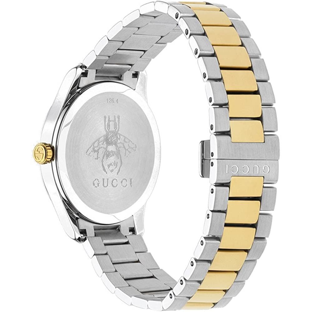 Montre habillée Gucci en acier inoxydable argenté