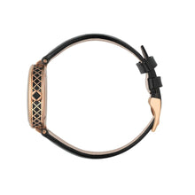 Gucci Leather Dress Watch in Black