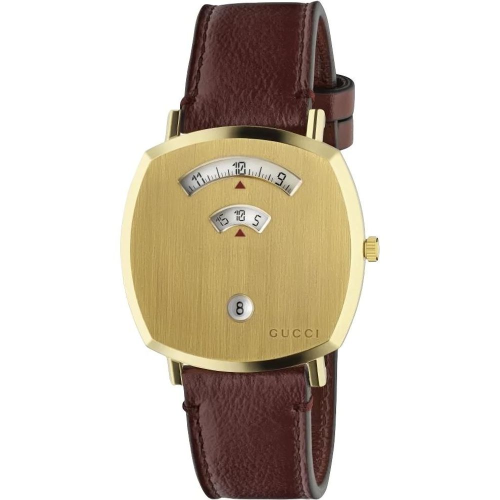 Gucci Leather Dress Watch in Multicolor