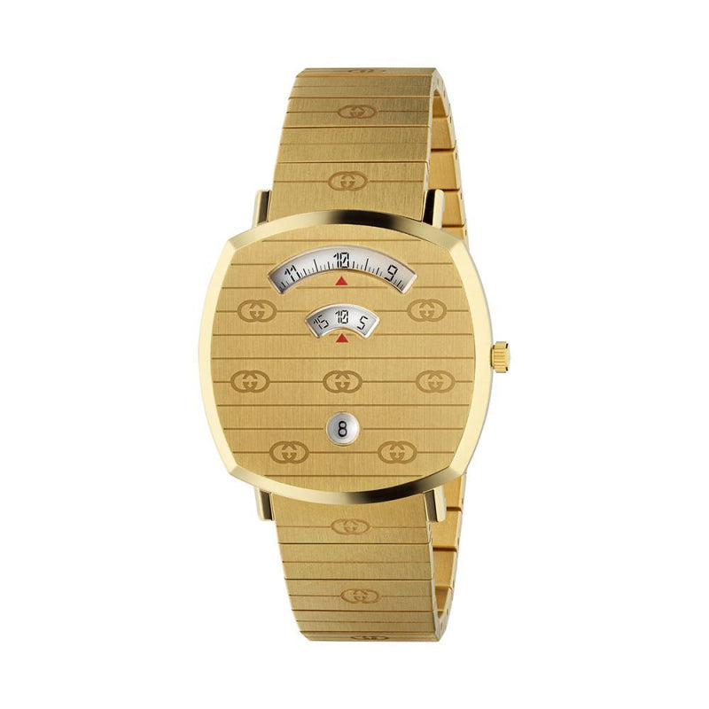 Gucci Stainless Steel Dress Watch in Gold