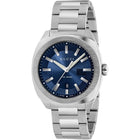 Montre habillée en acier inoxydable Gucci, grise