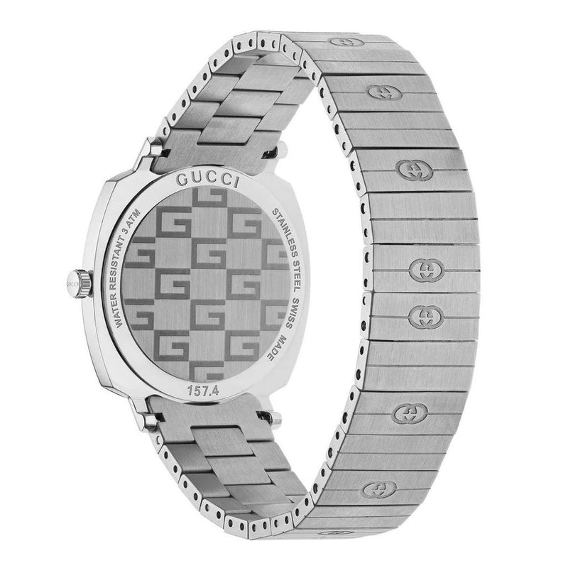 Gucci Stainless Steel Dress Watch in Gray