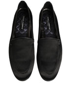 Black Leather Loafers