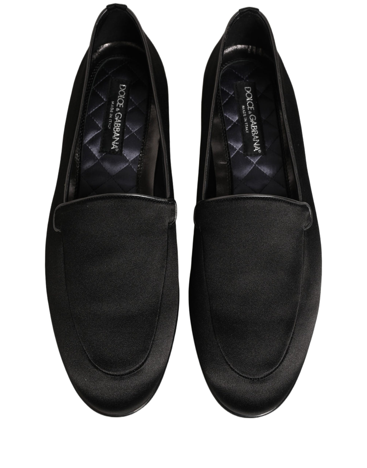 Black Leather Loafers