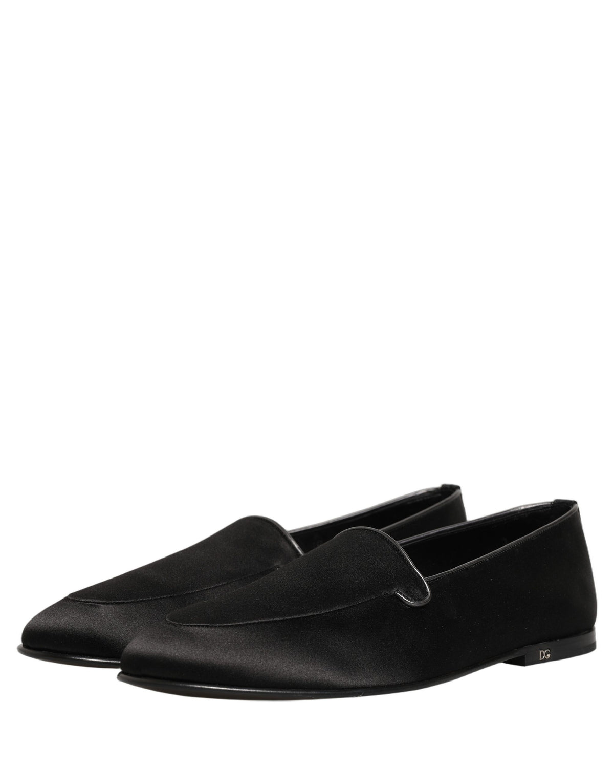 Black Leather Loafers